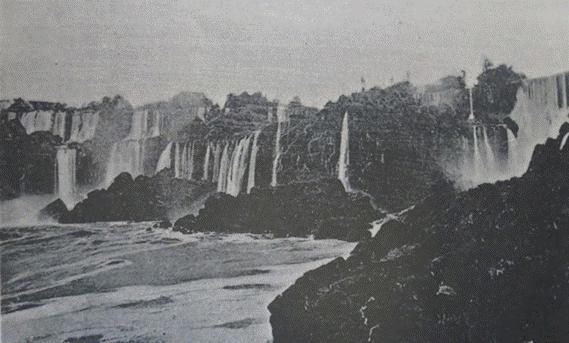 Foto - Cataratas em 1893 - Juan Bautista Ambrosetti 