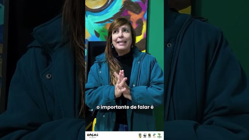 Onça nas Ruas de Foz